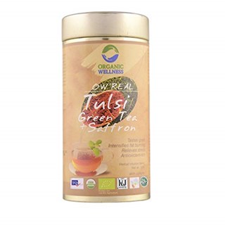 Tulsi Green Tea + Saffron-100g