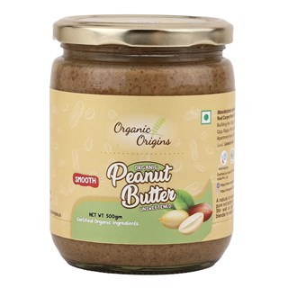 Unsweetened Peanut Butter Smooth-500g