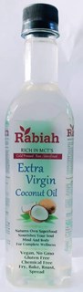 Rabiah Cold Pressed Extra Virgin Coconut Oil-500ml