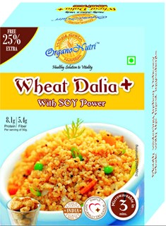OrganoNutri Wheat Dalia Plus with Soy Power-400g