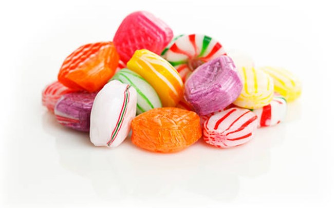 Assorted Hardboiled Candy in flavors of all kinds!