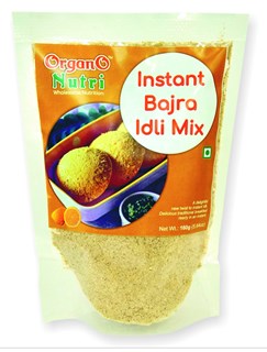 Organo Nutri Instant Bajra (Pearl Millet) Idli Mix