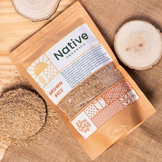Native Organica Organic Rice - Sonamasuri Brown/Brown Chawal 