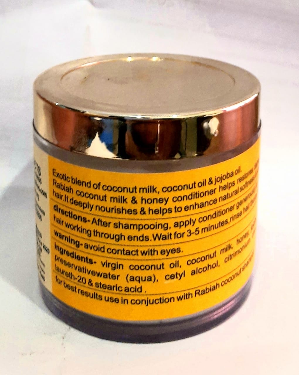 Coconut Milk And Honey Therapeutic Hair Conditioner Cream, Buy Coconut Milk  And Honey Therapeutic Hair Conditioner Cream online, buy organic food  online - FTB Organic