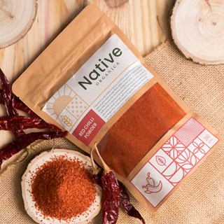 Native Organica Red Chilli (Laal Mirch) Powder 