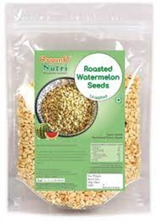 OrganoNutri Roasted Watermelon Seeds - Spiced | Roasted Magaj-450g