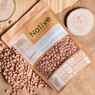 Native Organica Organic Peanut/Groundnuts-500gms