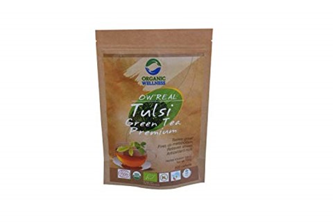 Tulsi Green Tea Premium (Zipper Pouches)-100g