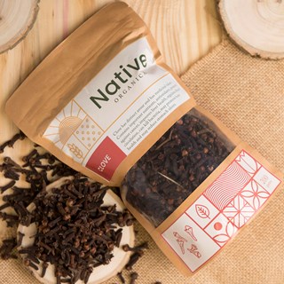 Native Organica Clove Natural Laung with No Additive Preservatives  -200g