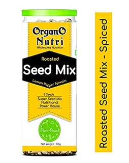 OrganoNutri Roasted and Spiced Seed Mix-300gms