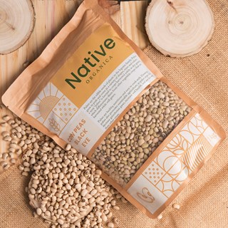 Native Organica Organic Lobhiya Whole Beans Rich Source of Protein and Fiber -500gms