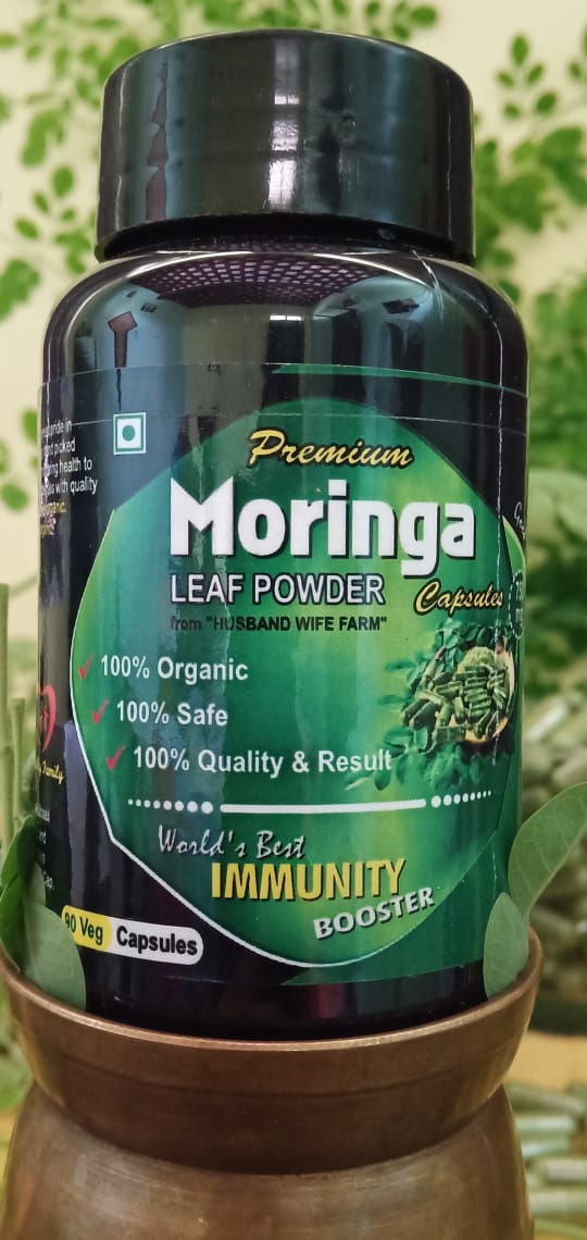 Moringa Leaf Powder Capsules