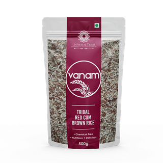 Vanam Organic Red Cum Brown Rice-500g